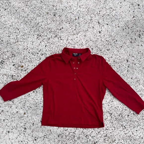 FREE with purchase❗️Cherokee red polo tee size Large - Picture 1 of 3